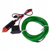 Optický kábel EL WIRE LED pásik 1 m 12V zelený