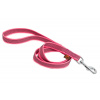 Firedog Pogumované vodítko 20 mm 1,5 m s rúčkou ružové