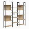 WELLHOX Regál na knihy - sonoma - LLS107B11 9403208000