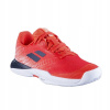 JUNIORSKÉ TENISOVÉ TOPÁNKY BABOLAT JET MACH III CLAY STRIKE RED/WHITE 36,5