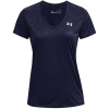Under Armour Tech™ Twist V-Neck Short Sleeve Womens Midnight Navy 16 (XL)