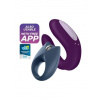 Nabíjateľný, inteligentný párový vibrátor 2 dielny Satisfyer Partner Box 2