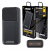 MOONX power banka MP01 2A 10W 2xUSB 20000 mAh čierna
