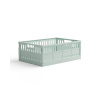 Skladacia prepravka maxi Made Crate - minty