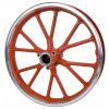 Predný ráfik minicross 10 palcov, šírka 92mm oranžová
