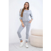 Dámsky set Girl Revolution - mikina + tepláky - výpredaj Farba: Sivá, Veľkosť: UNI