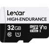 Lexar microSD High-Endurance microSDHC UHS-I/U1/10 R100/W30 (V10) 32 GB