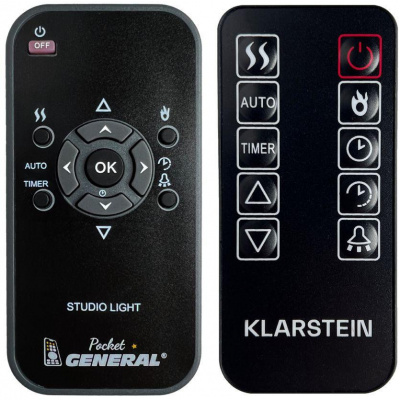 Klarstein Studio Light a Fire - dálkový ovladač - duplikát kompatibilní