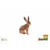 Teddies Zajíc polní - zooted - 6 cm