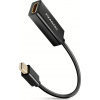 AXAGON adaptér z Mini DisplayPort na HDMI 1.4 / RVDM-HI14N / 4k/30Hz / 0,2m