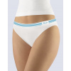 GINA Dámske bezšvové nohavičky s úzkym bokom Natural Bamboo | 00044P - biela dunaj, S/M
