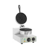 Royal Catering Vaflovač - 1 x 1.300 wattov - okrúhly RCWM-1300-R