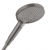 Hansgrohe Raindance Select S Sprchová hlavica 120, 3 prúdy, EcoSmart, kefovaný čierny chróm 26531340-HG