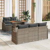 zahrada-XL Súprava záhradných pohoviek 6 pcs Sivá 100 x 55 x 73 cm 3349397