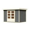 drevený domček KARIBU ASKOLA 4 (91430) terragrau LG1718