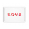 Fotoobraz 90x60 cm stredný LOVE