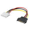 PremiumCord Napájacia redukcia Molex 5.25'' F - S-ATA M kfsa-14