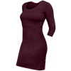 Jožánek ELENA- šaty na kojenie, 3/4 rukáv Farba: Bordová, Veľkosť: XS/S