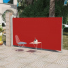 Bočná markíza na terasu/balkón 160x300 cm, červená 41046