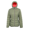 ALPINE PRO EROMA Zelená/Tyrkysovo zelená DÁMSKA OBOJSTRANNÁ BUNDA HI-THERM XL