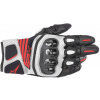 ALPINESTARS rukavice SP X AIR CARBON V2 Black / White / fluo red - 2XL