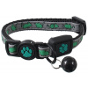 Obojok Active Cat Reflective XXS limetka 1x16-22 cm