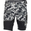 Cerva NEURUM CAMOUFLAGE Pracovné šortky antracit 62 0357000861062