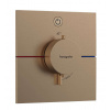 Hansgrohe ShowerSelect Comfort Termostatická batéria pod omietku, kefovaný bronz 15571140-HG