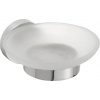 Sapho X-Round - Mydlovnička s držiakom, matné sklo/chróm XR803