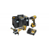 DeWALT DCK2026P2T Kombo sada 18V XR (Najnovšia generácia), 2x 5,0Ah batéria, kufor Tstak VI