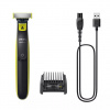 Philips Norelco OneBlade QP2724/20 pánsky holiaci strojček Planžetový holiaci strojček Zastrihávač Šedá, Limetka (QP2724/20)
