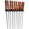 Grilovacie špajdle, ihly - Barbing Bonfire Forks 120 cm x10+ vešiak (Barbing Bonfire Forks 120 cm x10+ vešiak)