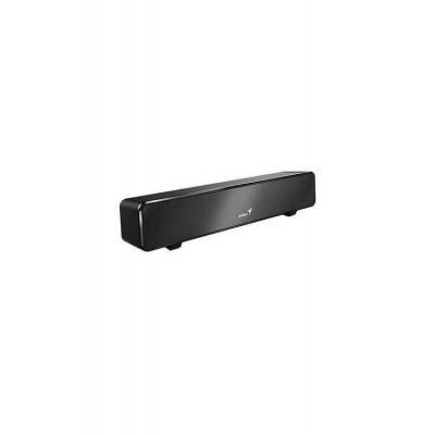 GENIUS repro USB SoundBar 100, drátový, 6W, USB, 3,5mm jack, černý (31730024400)
