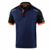 Sparco TOLEDO TECH POLO polokošelaámornícka modré oranžové