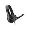 Canyon CNS-CHSU1B, PC Headset, USB, slúchadla s mikrofónom, ovládanie na kábli, čierne