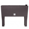 Truhlík 30l ratan hnedý DRTC600H RatoCaseE High (Prosperplast RatoCase High Truhlík so zavlažovaním 60x25x46cm, umbra DRTC600H)