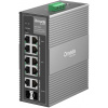TP-Link IES210GPP - 10-portový Omada Industry PoE Switch, 2x GLAN PoE++, 6x GLAN PoE+, 2x GLAN, 2x Combo Gigabit SFP