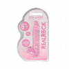 Gélové dildo RealRock s prísavkou 15 cm, ružové