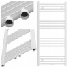 Elektrický kúpeľňový radiátor Granitan 437 W 50 x 110 mm biely