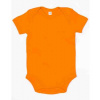 Babybugz Dojčenské body s krátkym rukávom BZ10 Orange 3-6 Monate