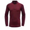 Detský funkčný rolák Devold Duo Active Merino Zip Neck Junior Port 12