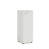 Policová skriňa BASIC, pravé dvere so zámkom, 40x40x111,7cm, biela - Basic - 1 kus - 1 KS - áno - 2 - 1x plné - uzatvorená - pravá - Biela - 40 cm - 111.7 cm - 40 cm - Basic BASIC