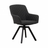 Doppler PARIS LIKA-TEX® antracit - luxusné otočné záhradné kreslo - Rozbalený tovar (N551)