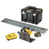 DeWALT Náradie - 54V AKU ponorná píla 165 mm, 2x aku 6,0 Ah FLEXVOLT, nabíjačka DCS520T2R