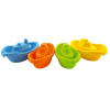 Teddies Lodě/lodičky do vody 4ks plast 11cm v krabičce 12x95x6cm 12m+