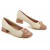 Pohodlné lodičky Piccadilly - krémovo hnedé