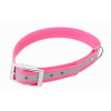 Firedog BioThane obojok Basic Reflect 25 mm 50-58 cm ružový