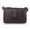 Crossbody kabelka Paolo Peruzzi SI-39 tmavě hnedá