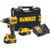 DeWALT Náradie - 18V AKU Vŕtačka s príklepom, 2x aku 5,0 Ah XR DCD805P2T