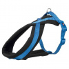 Nylonový postroj PREMIUM podšitý - kráľovská modrá L:hruď:60-100cm/25mm